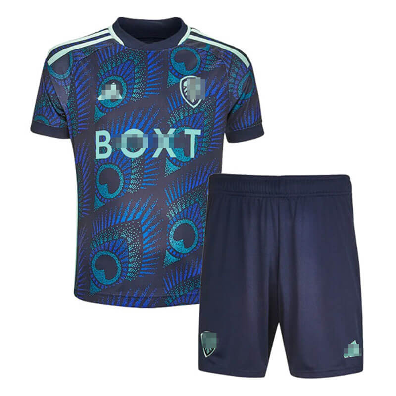 Camiseta Leeds United Away 2023/2024 Niño Kit